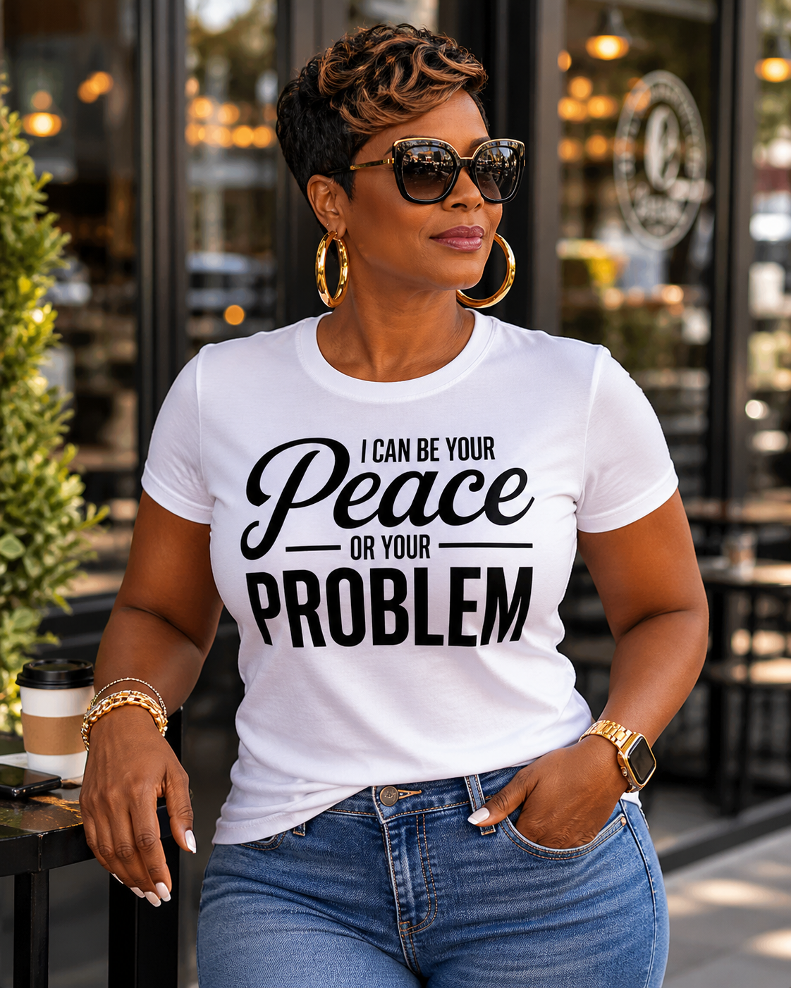 I Can Be Your Peace Or Your Problem T-Shirt